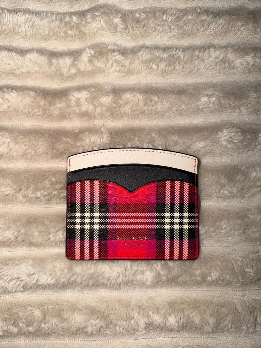 Kate Spade New York Blinx Owl Plaid Card Holder